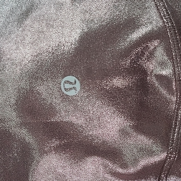 Lululemon Align High-Rise Short 8" *Shine Radiate Foil Print French Press Size 4 - Picture 10 of 15